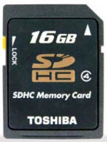 Toshiba SDHC 16GB (SD-K16GJ(BL3)